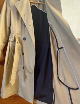 Gabardina Mango talla S 