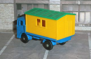 LEYLAND ERGOMATIC Site Hut Truck - MATCHBOX - #60