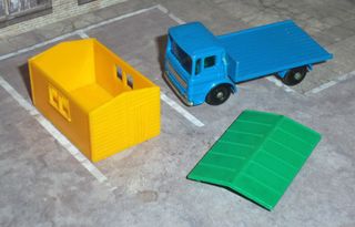 LEYLAND ERGOMATIC Site Hut Truck - MATCHBOX - #60