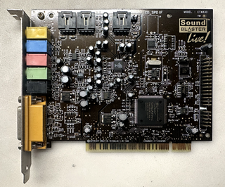 SOUND BLASTER LIVE CT4830 