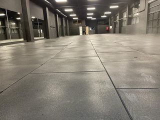 Suelo Técnio de CAUCHO 40mm para gimnasio