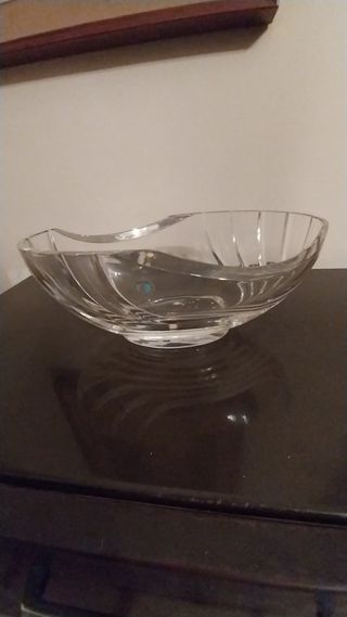 Grande coppa di cristallo vintage