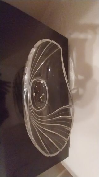 Grande coppa di cristallo vintage
