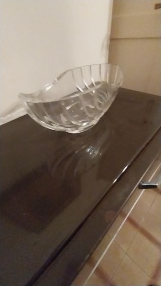 Grande coppa di cristallo vintage