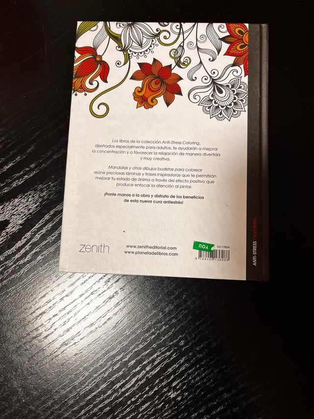 Libro mandalas colorear