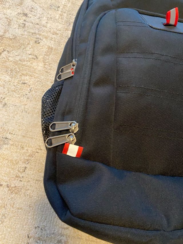 Mochila bolsa portatil unisex negro