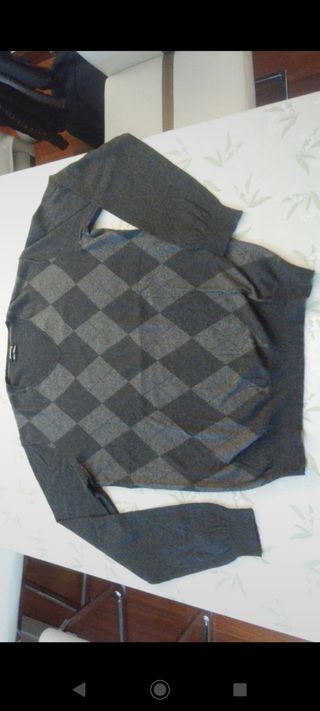Jersey MASSIMO DUTTI,algodón y cachemira