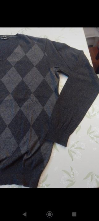 Jersey MASSIMO DUTTI,algodón y cachemira