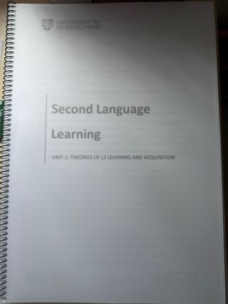 Apuntes y cuestionarios mención Inglés 