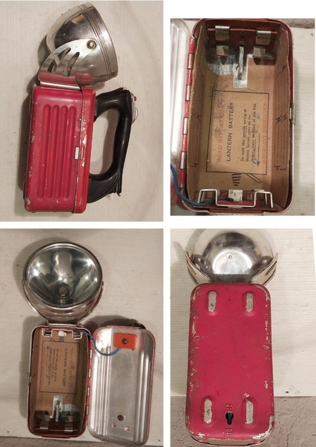Lote dos linternas antiguas Wonder tifon y meyer
