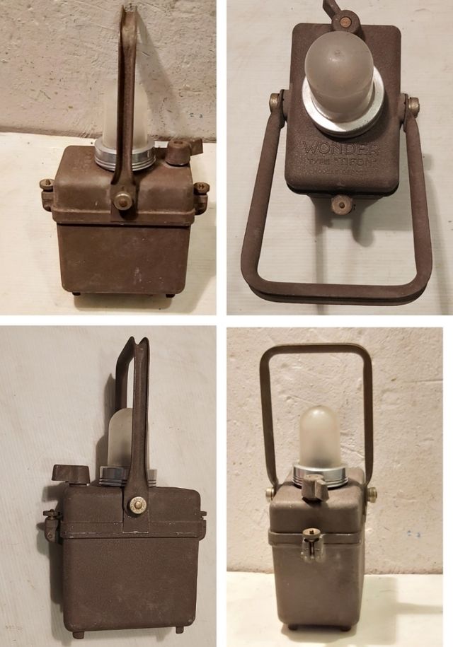 Lote dos linternas antiguas Wonder tifon y meyer