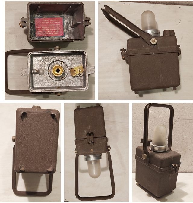 Lote dos linternas antiguas Wonder tifon y meyer