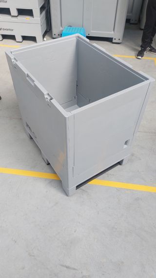 Contenedor Plegable Con Desagüe