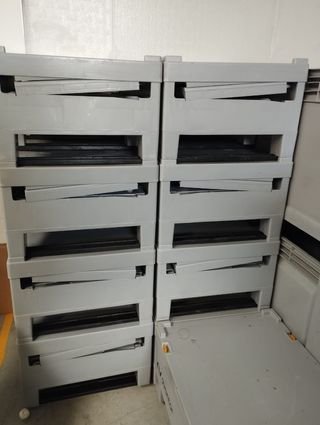 Contenedor Plegable Con Desagüe