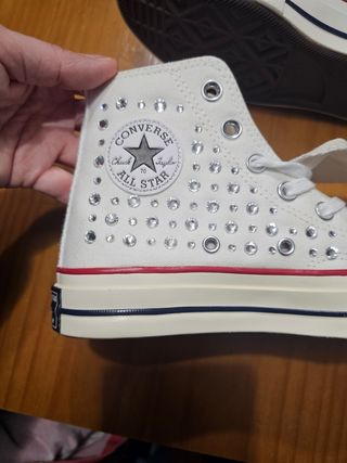 Converse Swarovski Plataforma Edición limitada 