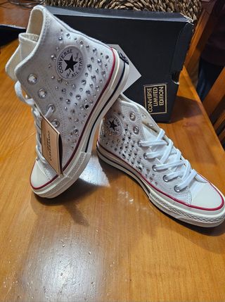 Converse Swarovski Plataforma Edición limitada 