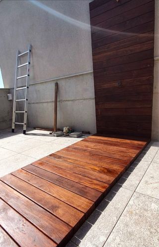 Tarimas 100% Macizas Exterior tropicales