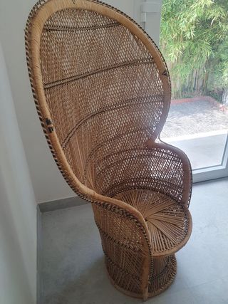 Sillon de mimbre Emmanuelle