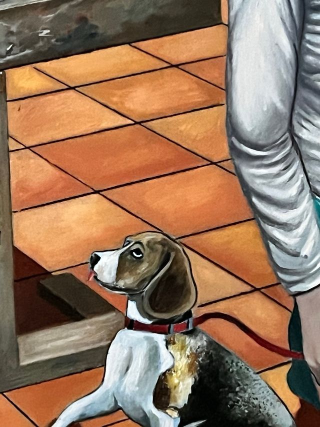 Antonio Pirozzi olio su tela