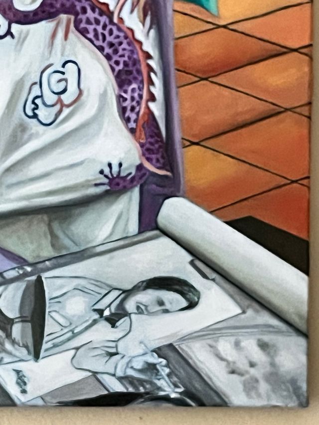 Antonio Pirozzi olio su tela