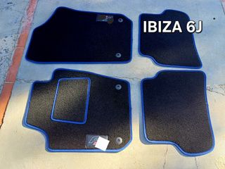 Seat ibiza 6j alfombras alfombrillas fr