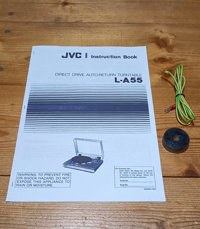 Giradischi JVC L-A55 anno 1979-1980