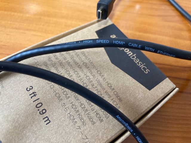 Cable Micro-HDMI de alta velocidad a HDMI