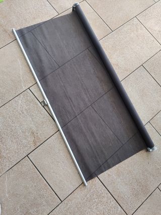 Estores cortinas gris