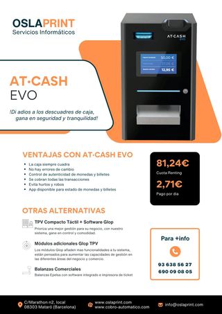 AT·CASH EVO CAJON AUTOCOBRO