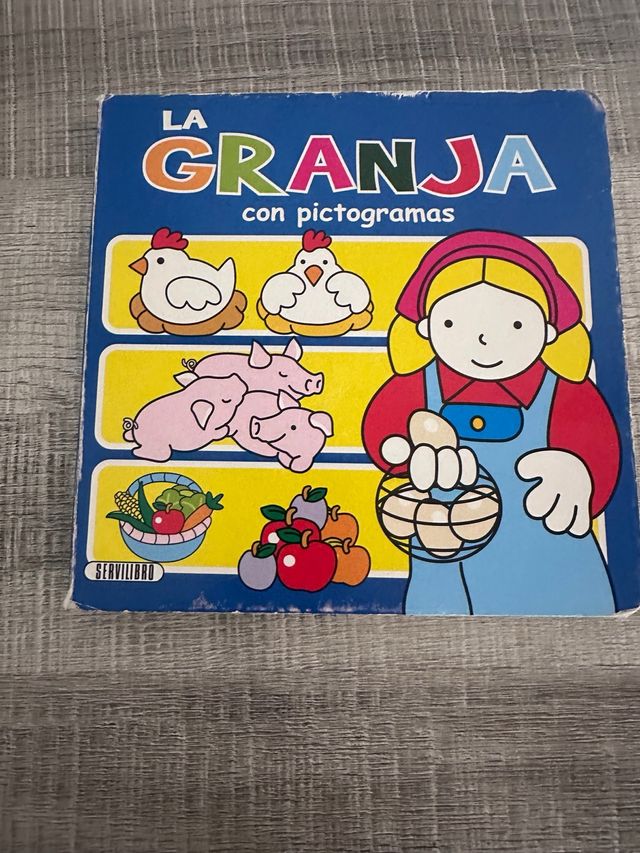 Libro la granja de pictogramas