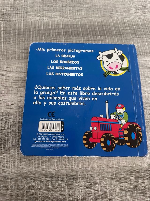 Libro la granja de pictogramas