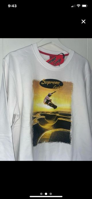 SUDADERA SUPREME GRIP NUEVA CHICO