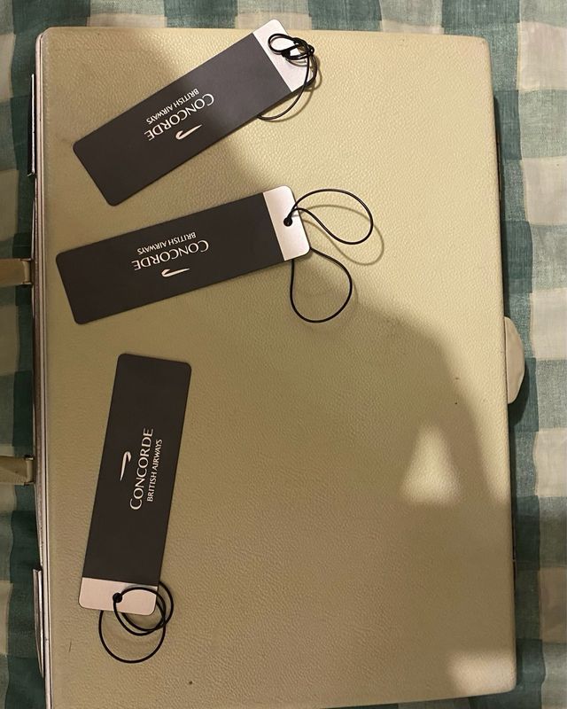 Valigetta piloti concorde aereo