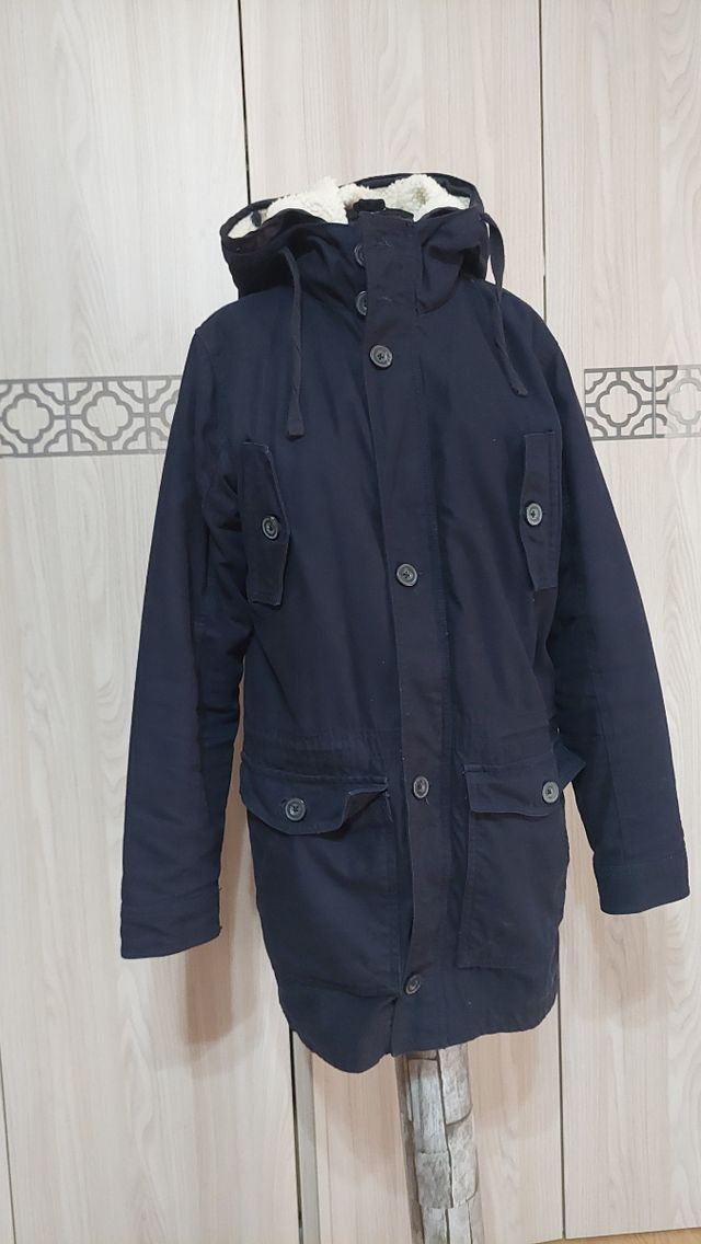 Parka uomo per due stagioni sfoderabile