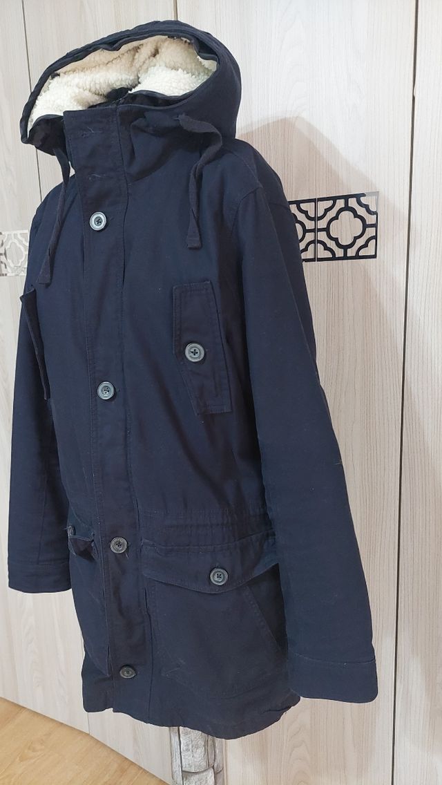 Parka uomo per due stagioni sfoderabile