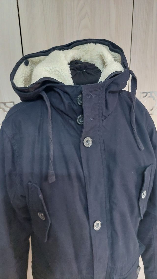 Parka uomo per due stagioni sfoderabile