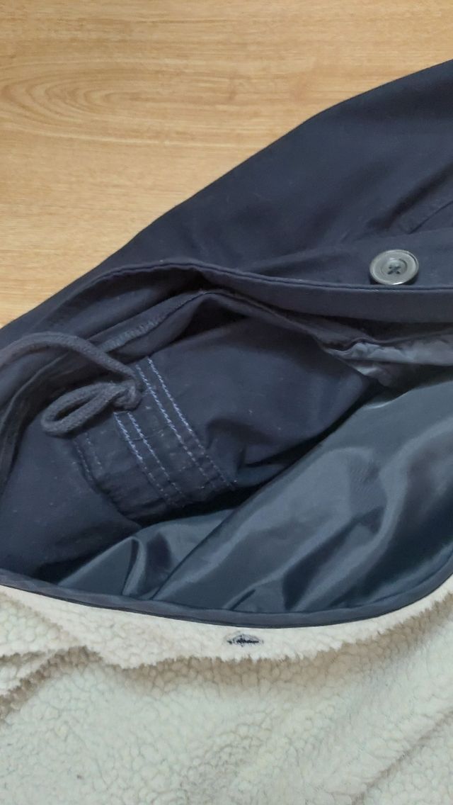 Parka uomo per due stagioni sfoderabile