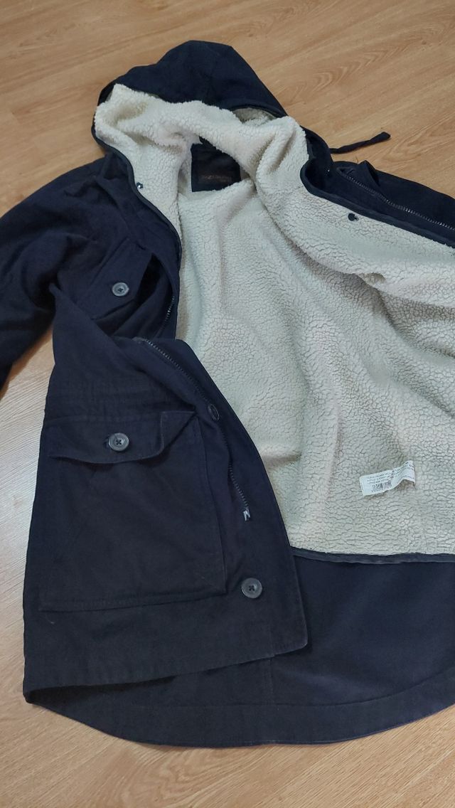 Parka uomo per due stagioni sfoderabile