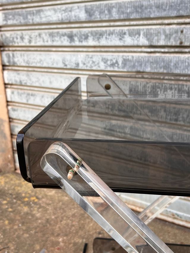 Carrito Camarera Metacrilato Años 80