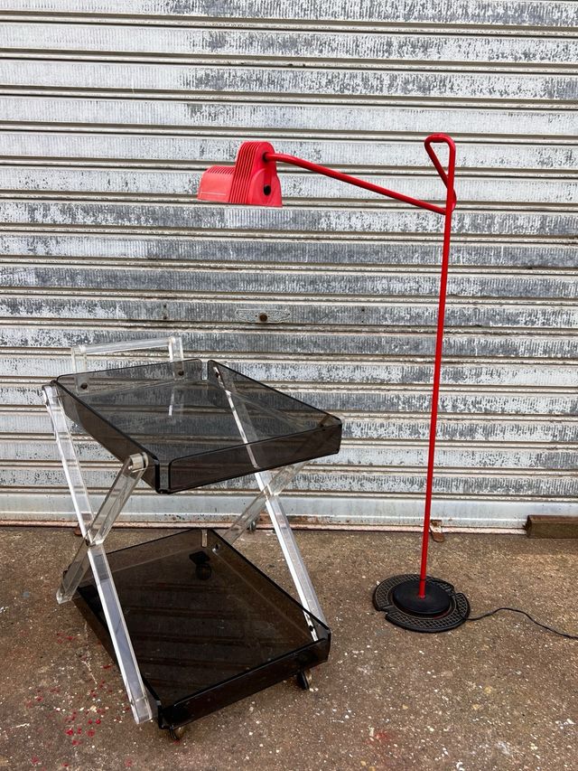 Carrito Camarera Metacrilato Años 80