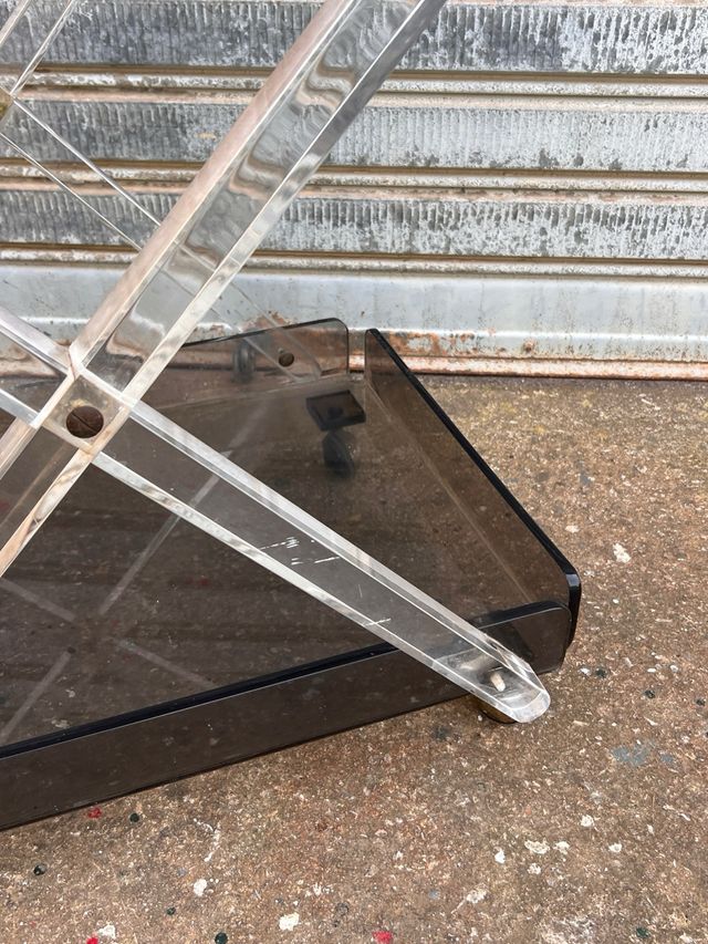 Carrito Camarera Metacrilato Años 80