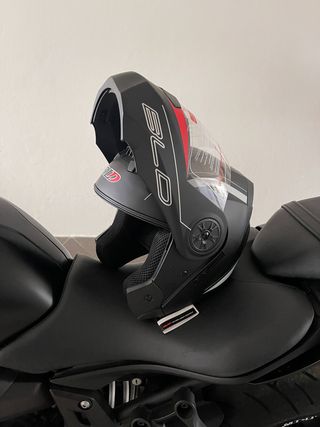 Capacete BLD Preto & Vermelho