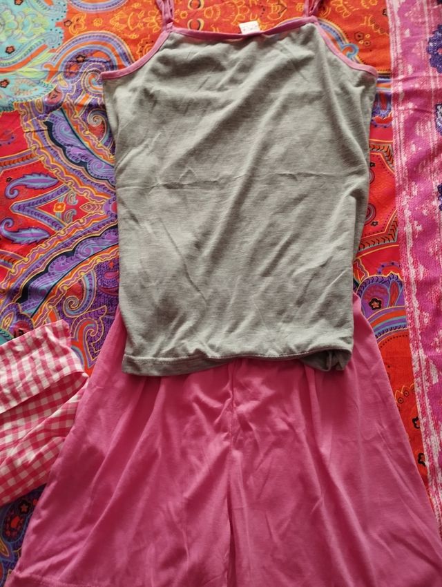 Pijama corto viaje