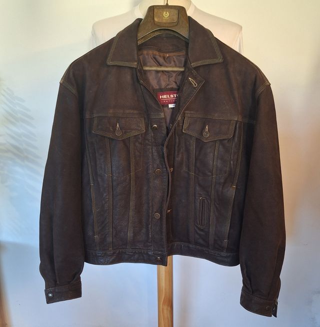 Chaqueta de cuero Helstons