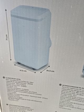 Aire acondicionado Portatil