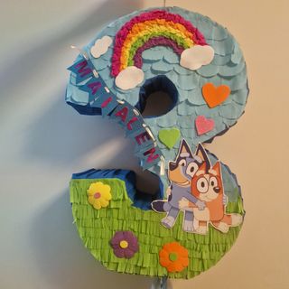 Piñata N 3 de Bluey y Bingo