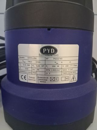 Electrobomba PYD