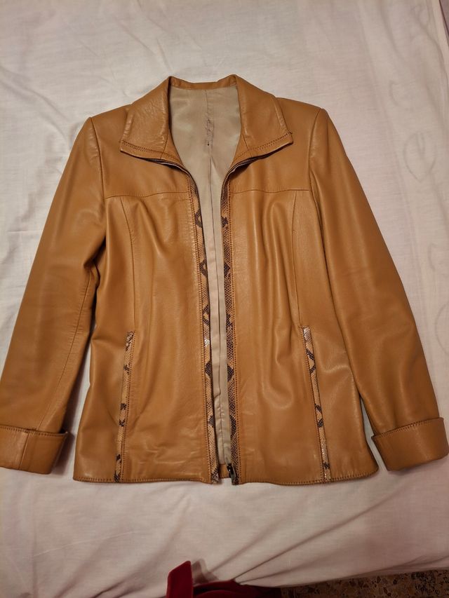 Chaqueta de piel