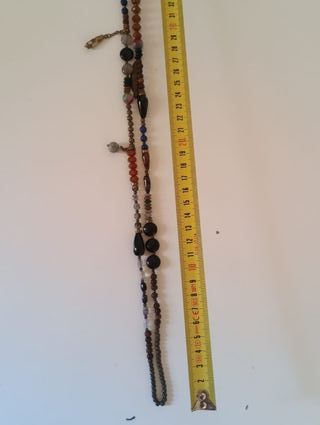 Collar Collar largo boho vintage multicolor