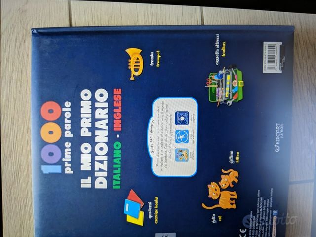 Il mio primo dizionario italiano-inglese. 1000 prime parole. Ediz. a colori